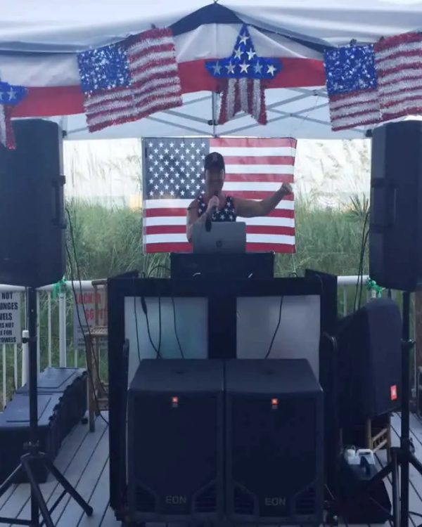DJ Chris James, fourth of july stage
