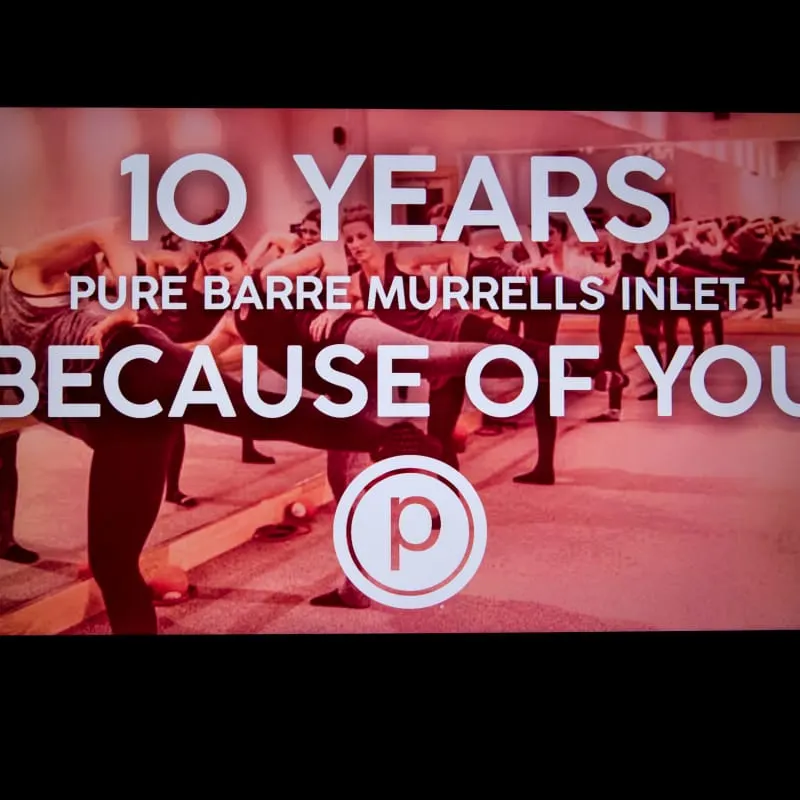 Pure Barre 10th Anniversary
