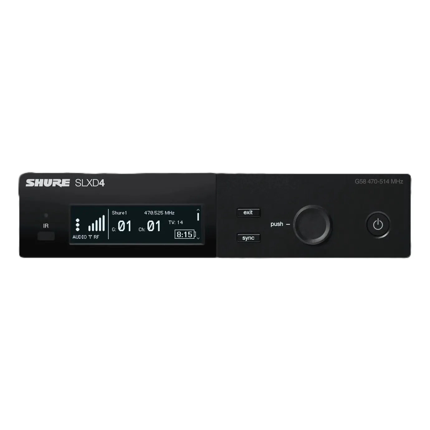 Rental: Shure SLXD4 Wireless Receiver