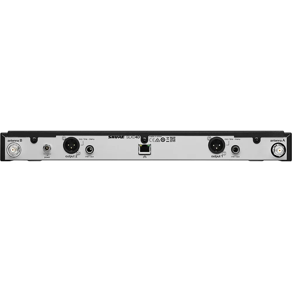 Rental: Shure SLXD4D Wireless Receiver