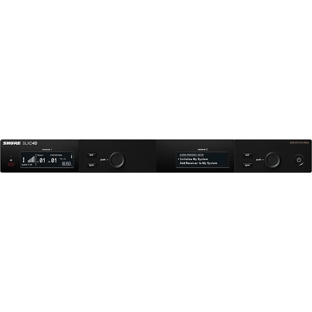 Rental: Shure SLXD4D Wireless Receiver