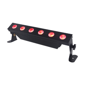 Rental: 6 LED RGBAW+UV Battery Powered Bar Light