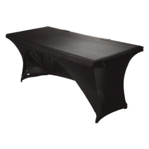 Rental: Black 3 Sided Scrim for 4′ Table